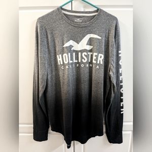 Mens Hollister long sleeve shirt size large